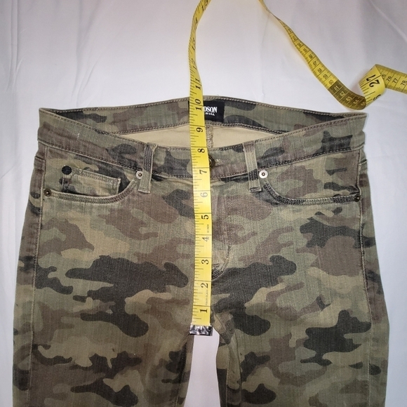 Hudson Krista Super Skinny Crop Camouflage Women's Jeans Size 27 - Picture 10 of 13